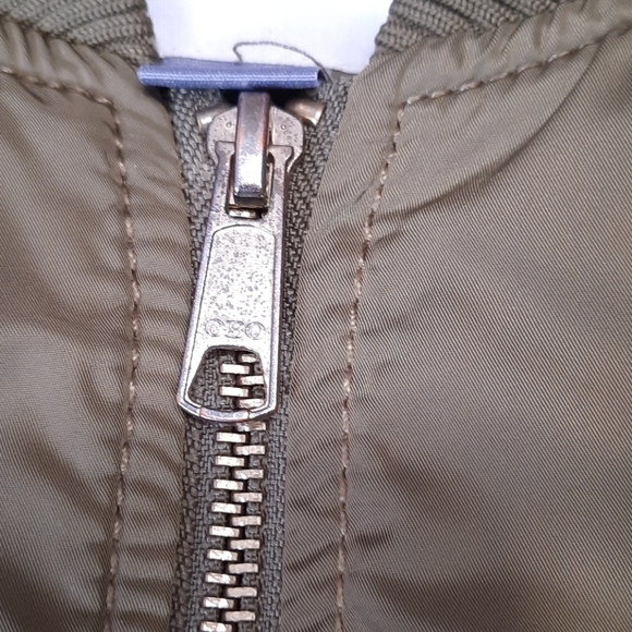 Old Navy Olive Green Bomber Jacket - Picture 5 of 6